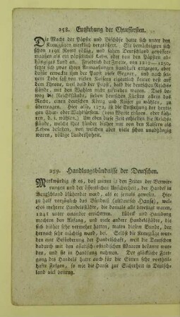 258. Entstehung der Churfürsten