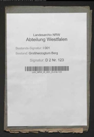 Remissionsgesuche verschiedener Domänenpächter der Rentei Beckum