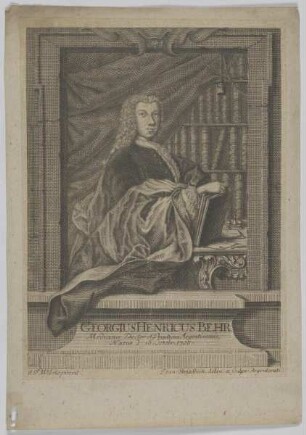 Bildnis des Georgius Henricus Behr