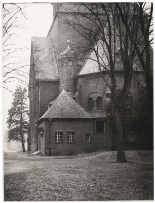 Johannesstift Berlin-Spandau Umbau Stiftskirche: Abriss vor dem Umbau
