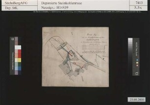 Fritzsche, Johanne Christliebe, Steinkohlenwerk, Bockwa, Schachtfestenbaue auf dem Zachkohlenflöz