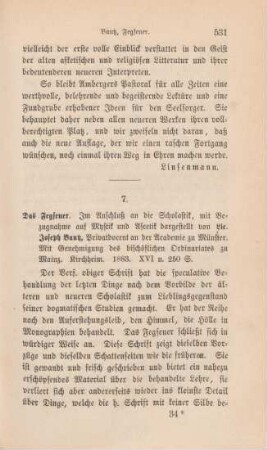 531-534 [Rezension] Bautz, Joseph, Das Fegfeuer