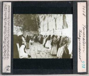 Jerusalem: Klagemauer (Stoedtner-Nr. 4558)