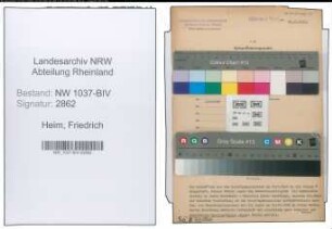 Entnazifizierung Friedrich Heim , geb. 01.02.1891 (Hilfsangestellter)