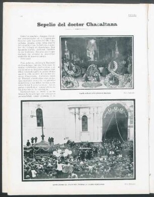 Sepelio del doctor Chacaltana