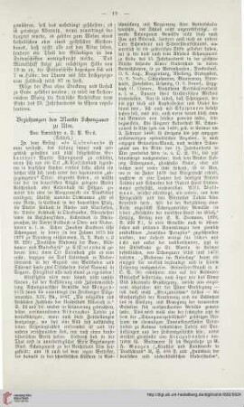 10: Beziehungen des Martin Schongauer zu Ulm, [2]
