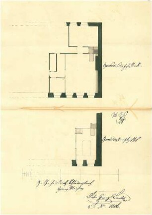 Drei Baugesuche (Blatt 142 - 146)