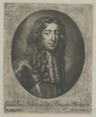 Bildnis des Guilelimus Henricus Princeps Auriacus