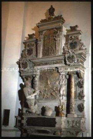 Epitaph des Matthias von der Schulenburg in der Stadtkriche von Wittenberg