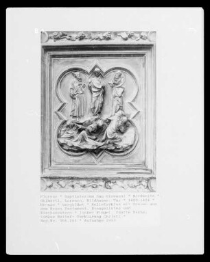 Nordtür — Christusszenen — Verklärung Christi