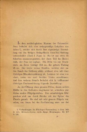 Eine attische Grablekythos