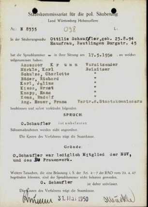 Schaufler, Ottilie