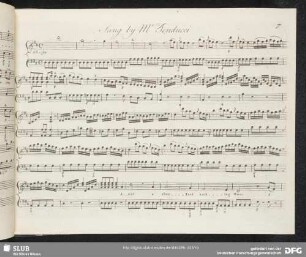 Song: Amid a thousand racking woes