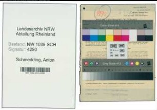 Entnazifizierung Anton Schmedding , geb. 06.04.1896 (Amtsarzt)