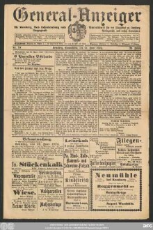 General-Anzeiger für Kemberg, Bad Schmiedeberg und Umgegend, Nr. 50 Kemberg, Sonnabend, den 21. Juni 1924.