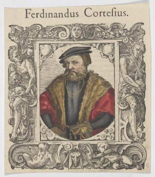Bildnis des Ferdinandus Cortesius