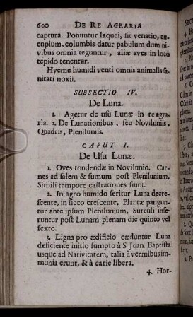 Subsectio IV. De Luna