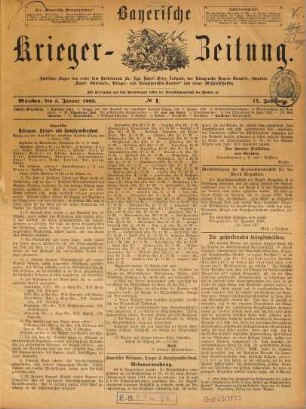 Bayerische Krieger-Zeitung. 9. 1893