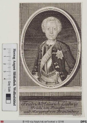 Bildnis (Friedrich) Heinrich (Ludwig), Prinz von Preußen
