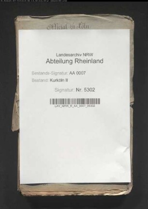 Klagen des Offizials wegen Beeinträchtigung seiner Jurisdiktion in der Unterherrlichkeit Erp durch Manderscheid-Blankenheim