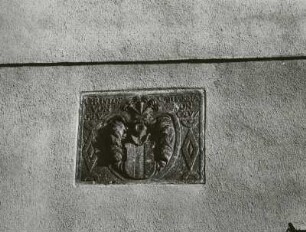 Wappen des Christoph und der Catharina von Creuz