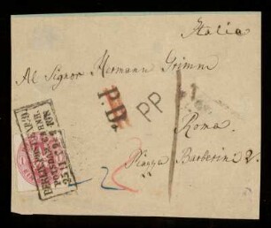 Brief von Dorothea Grimm an Herman Grimm