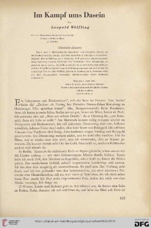 12: Im Kampf ums Dasein