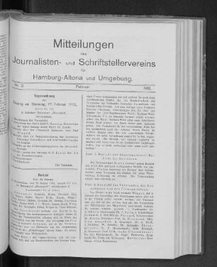 Nr. 3 : Februar 1912