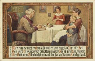 Wer nur den lieben Gott lässt walten [...]