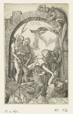 Christus in der Vorhölle, Blatt 6 der Folge "Passion"