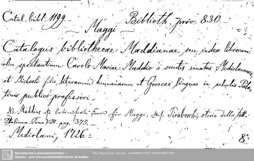 Bibliothecae privatae 0830