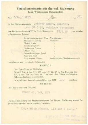 Gaisser, Ernst