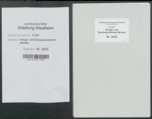 Erbverpachtung der Fähre zu Windheim
