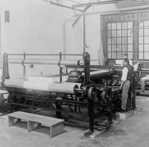 IX. Egalisiermaschine : Technikgeschichte | Technologie | Fasern, Gespinste und Gewebe | Leinenindustrie | Bleiche und Appretur
