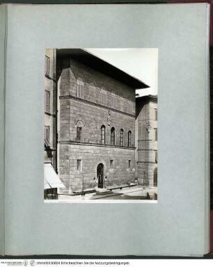 IV Florence ArchitectureFlorenz, Palazzo Antinori, Fassade - Rotes Album IV (Florenz, Architektur)