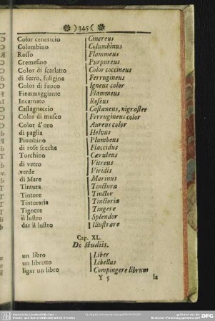 Cap. XL. De studiis
