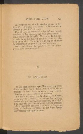 X - El cardenal