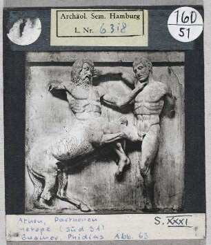 Athen, Parthenon: Süd-Metopen XXXI