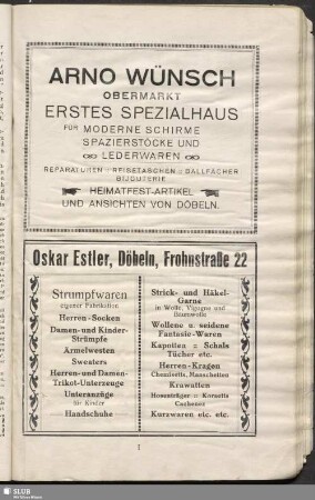 Geschäfts-Empfehlungen