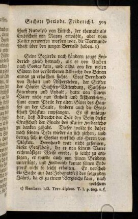 509-520, Seine Begierde nach Laendern zeigte Friderich ...