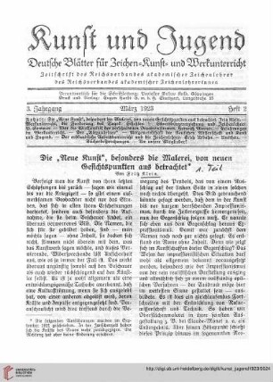 Heft 2 (März 1923)