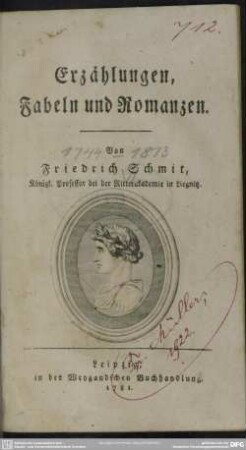 Erzählungen, Fabeln und Romanzen