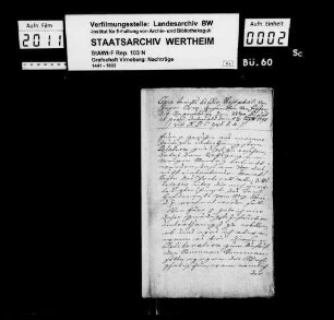 Schriftwechsel des Reichstagsgesandten von Fischer mit dem Direktorium des Niederrheinisch-Westfälischen Kreises.