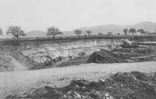 Aufschüttungsebene des Rheintalgrabens bei Heidelberg : Geologie | Geologische Charakterbilder | Der Odenwald bei Heidelberg sein Abbruch zum Rheine
