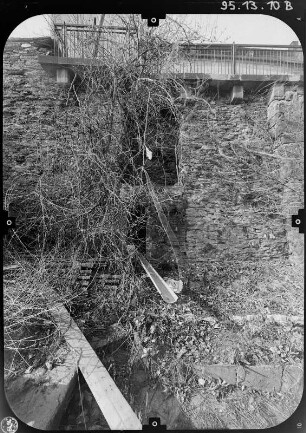 Plauen. Reste der Stadtmauer