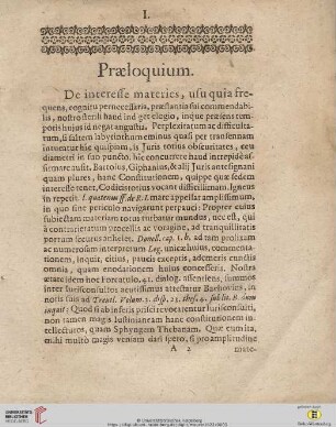 Praeloquium