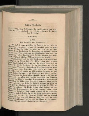 Dritter Abschnitt. Bearbeitung der Heilkunde im dreizehnten und vierzehnten Jahrhundert.