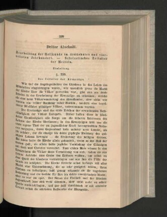 Dritter Abschnitt. Bearbeitung der Heilkunde im dreizehnten und vierzehnten Jahrhundert.