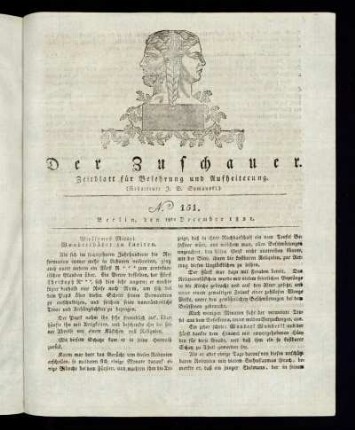 No. 151 - 18. December 1821
