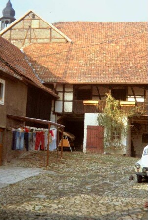 Innenansicht eines Hofes